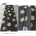 100% polyester impression africaine Nida tissu Abaya personnalisé